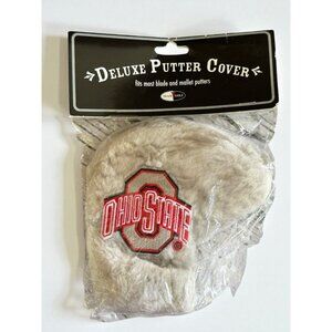 Ohio State Team Golf Deluxe Putter Cover Fits Most Blade & Mallet Putters Soft